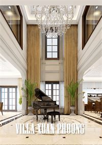 Thiết kế nội thất biệt thự tân cổ điển Xuân Phương