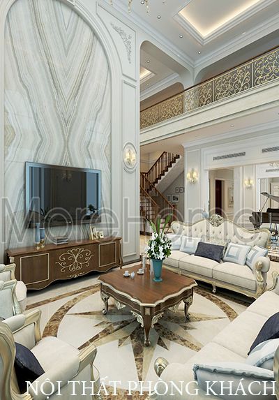 Nội thất biệt thự tân cổ điển đẹp tại quận 11