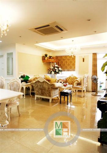 Thi công nội thất biệt thự tân cổ điển cao cấp
